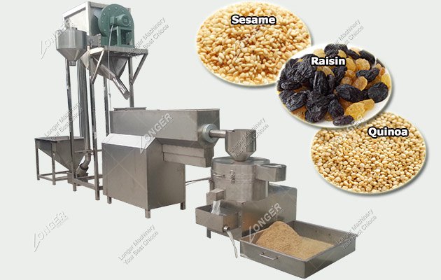 Automatic Sesame Seed Cleaning Machine Processing Line 1000 kg/h