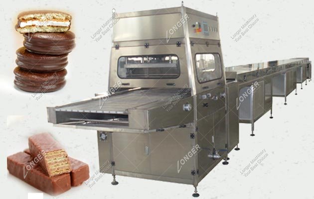 LG-CT400 Industrial Chocolate Enrobing Machine Manufacturer China