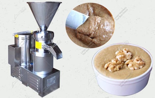 Small Automatic Walnut Butter Making Grinding Machine 100-200 KG/H