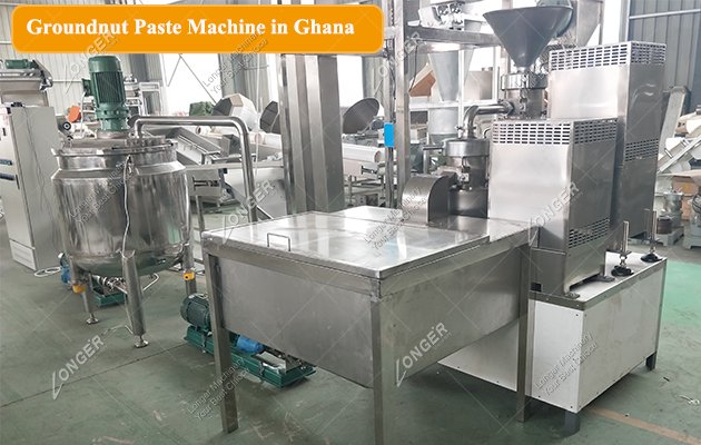 Groundnut Paste Production Machine in Ghana