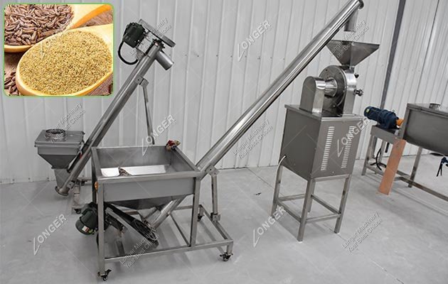 Stainless Steel Cumin Powder Grinding Machine