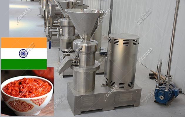 Wet Chili Sauce Making Machine in India