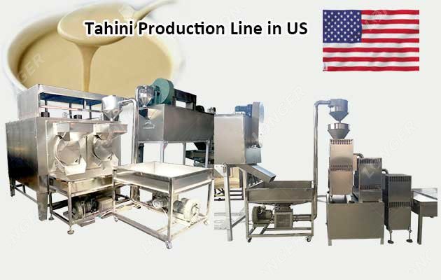 Full Set of Tahini Production Line in US