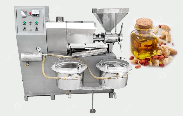 Screw Peanut Groundnut Oil Extraction Machine for Factory Use