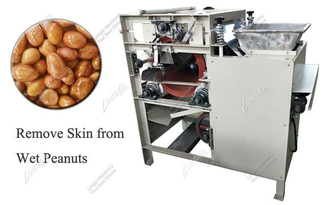 Automatic Wet Peanut Peeler