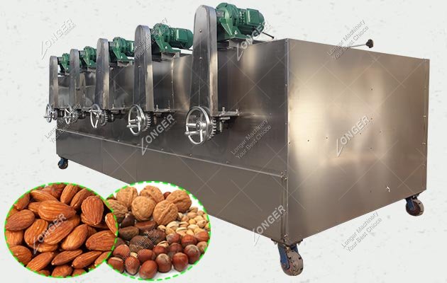 Drum Type Almond Nut Roasting Machine Price