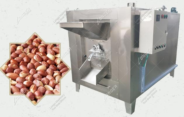 Raw Shelled Peanuts Roasting Machine for Sale