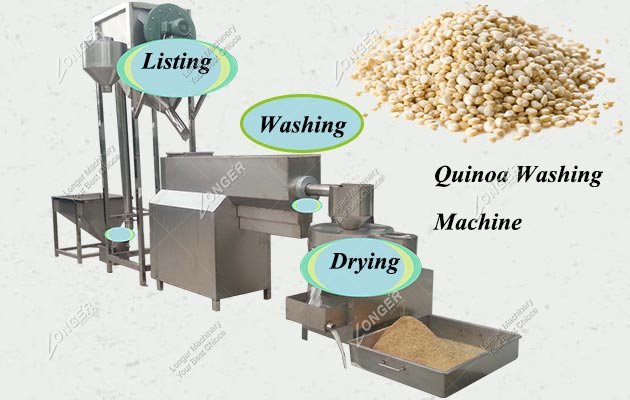 Quinoa Washing Machine Processing Plant