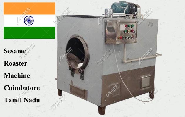 Batch Sesame Roaster Machine in Tamil Nadu