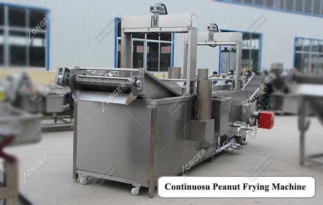 Fully Automatic Peanut Frying Production Line 400 KG/H