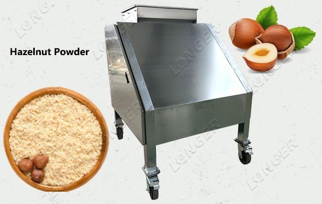 Stainless Steel Hazelnut Powder Making Machine