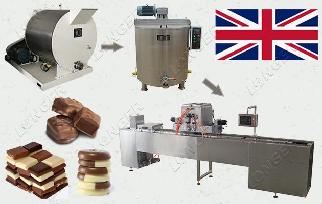 Chocolate Making Equipment Sold to the UK