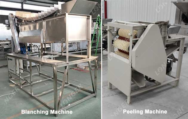 Chickpeas Blanching and Peeling Machine