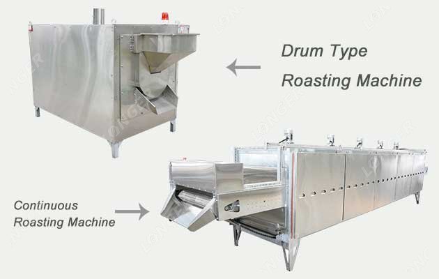 Cocoa Bean Roasting Machine for Cocoa Powder