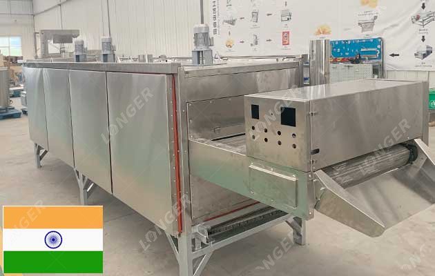 Continuous Cashew Roasting Machine India