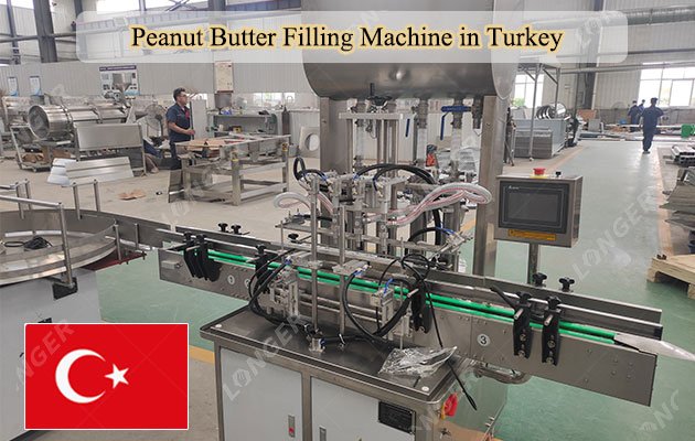 Peanut Butter Filling Machine in Turkey