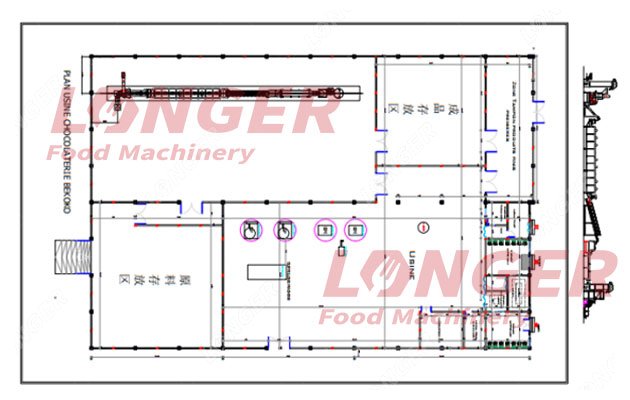 Drawings of Peanut Butter Processing Plant in Cameroon