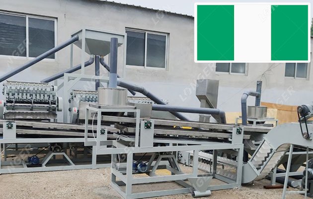 Cashew Processing Machine Installed in Nigeria