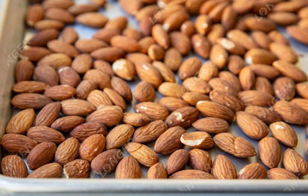 How To Dry Roast Almonds At Home And In The Factory 5107